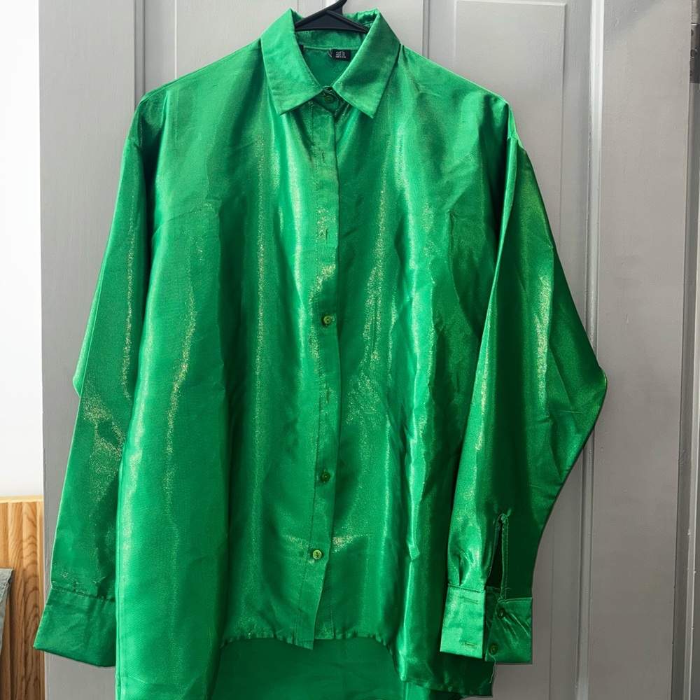 Bershka Emerald Shirt